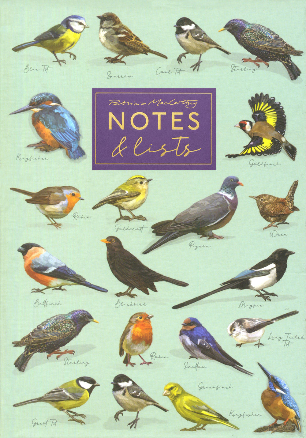 Birds Things to do Journal with Sticky Notes