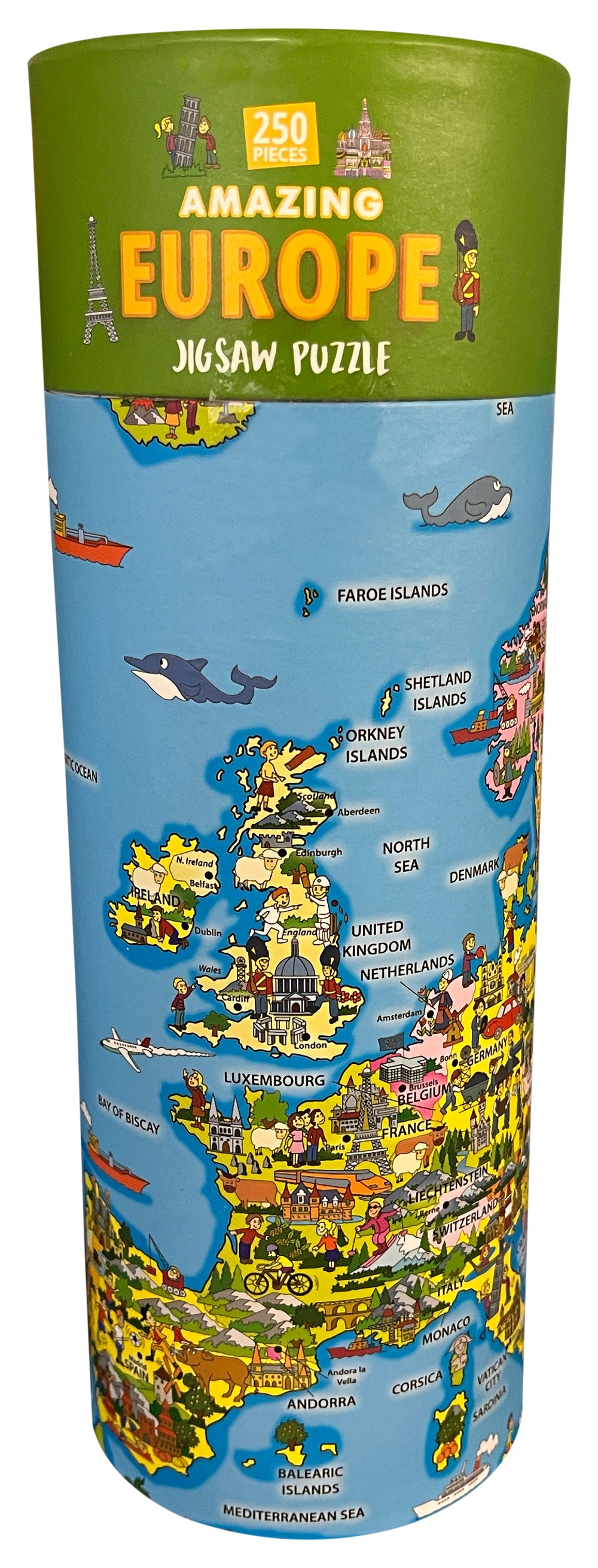 Amazing Europe Jigsaw Puzzle
