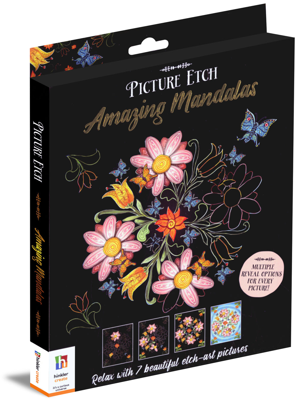 Picture Etch Amazing Mandalas Pack