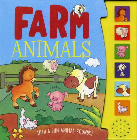 Farm Animals: 6 Fun Animal Sounds