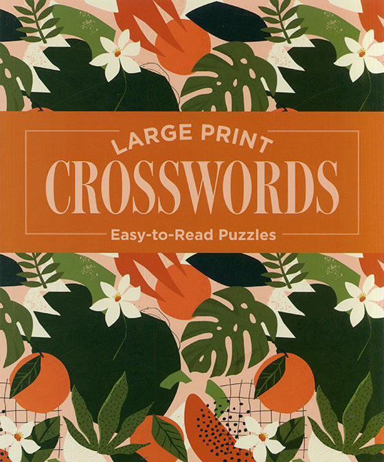 Large Print Crosswords