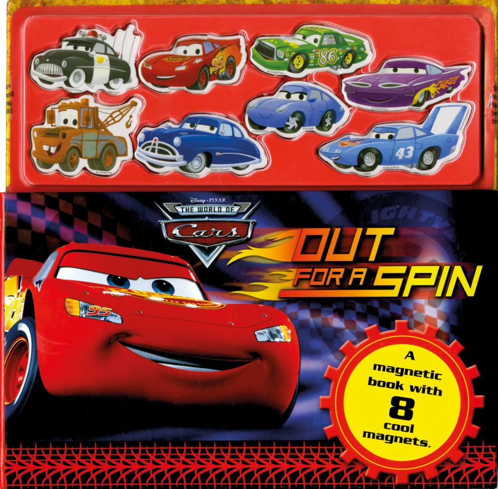 Disney Pixar The World of Cars Out for a Spin (8 Magnetic Cars)