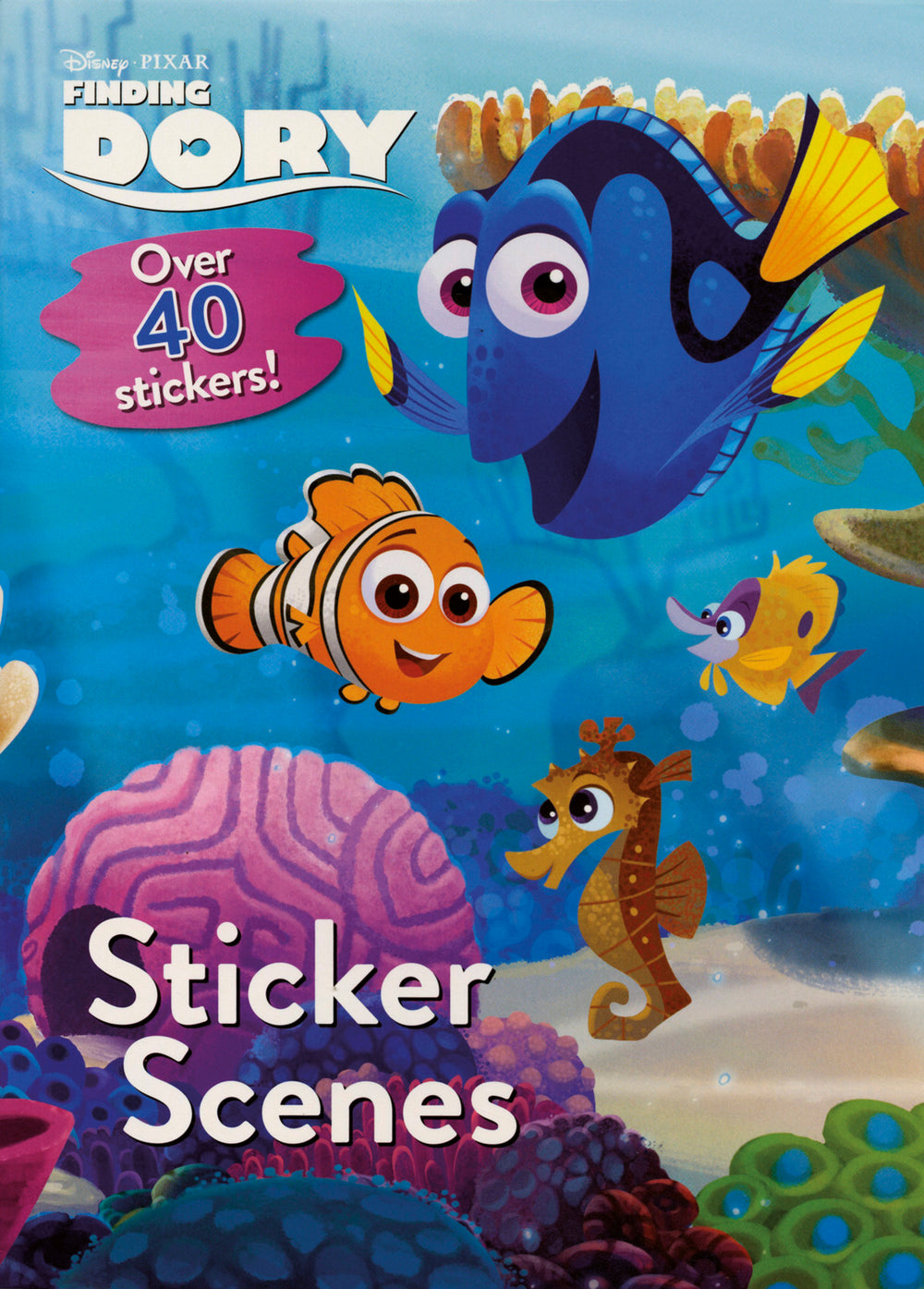 Disney Pixar Finding Dory Sticker Scenes