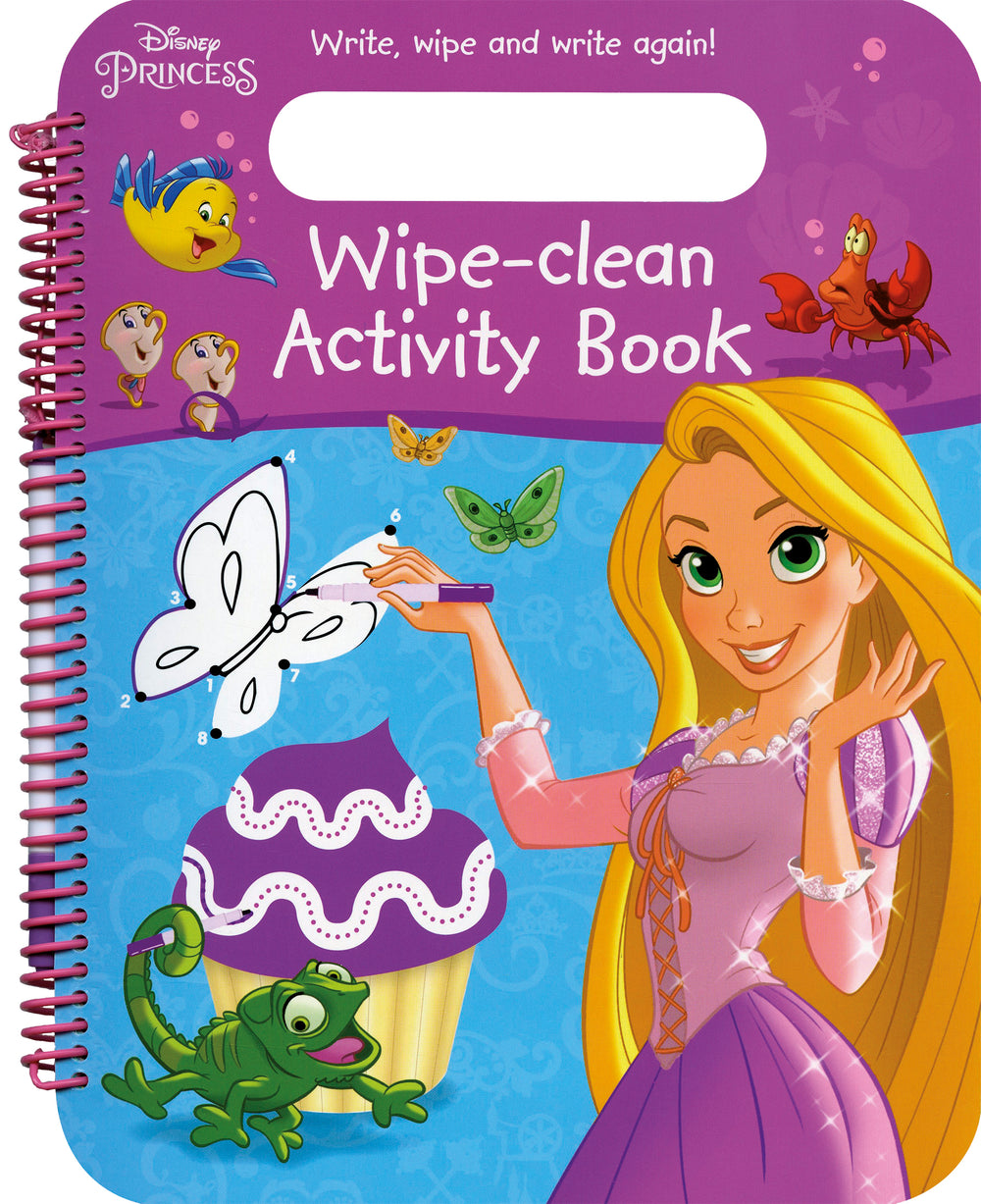 Disney Princess Wipe Clean Activity Book (with Pen)