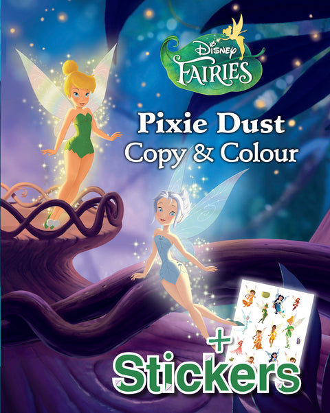 Disney Fairies Pixie Dust Copy & Colour