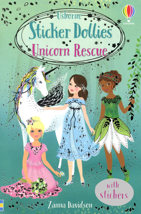 Usborne Sticker Dollies Unicorn Rescue