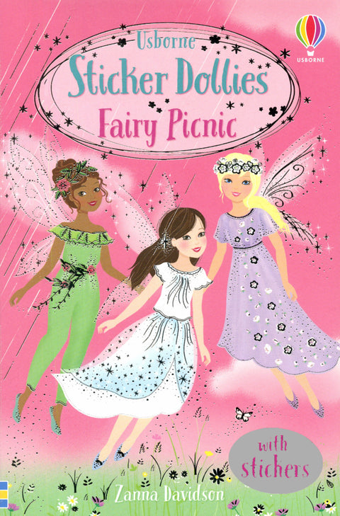 Usborne Sticker Dollies Fairy Picnic