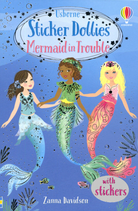Usborne Sticker Dollies Mermaid in Trouble