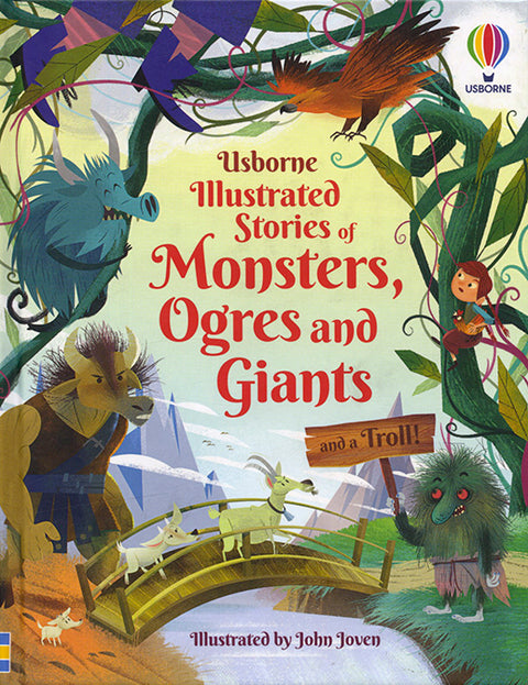 Illustrated Stories of Monsters, Ogres & Giants & a Troll