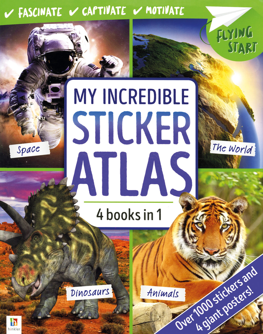 Flying Start My Incredible Sticker Atlas