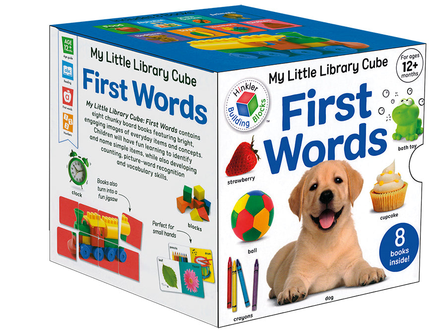 My Little Library Cube First Words (Set of 8 Titles)