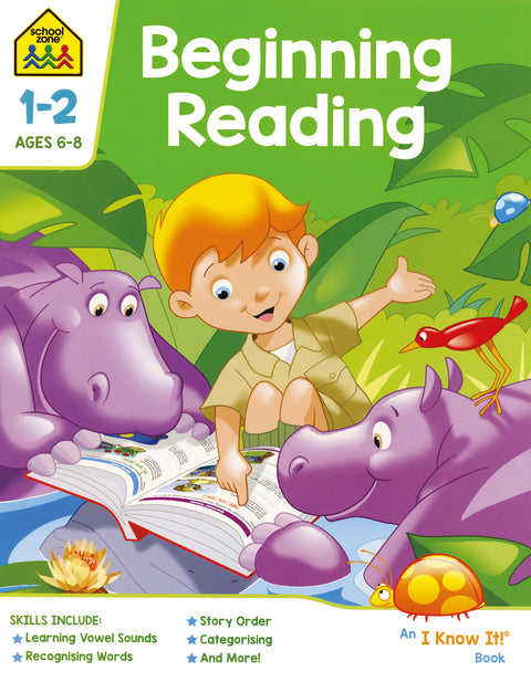 SZ Beginning Reading Workbook (Ages 6-8)