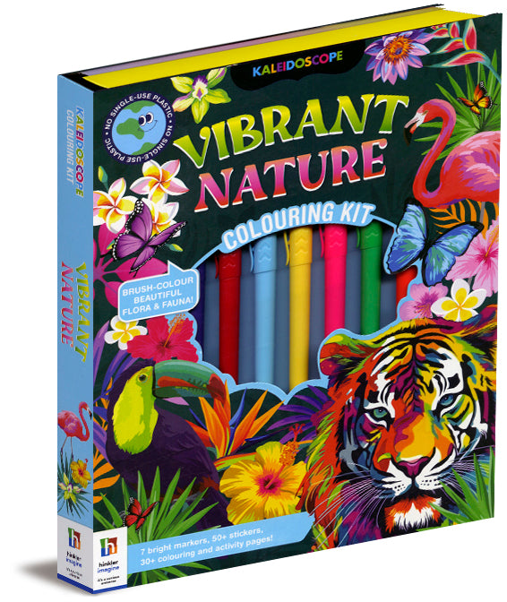 Kaleidoscope Vibrant Nature Colouring Kit