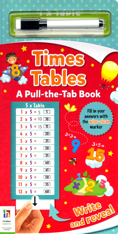 Times Tables: A Pull-the-Tab Book