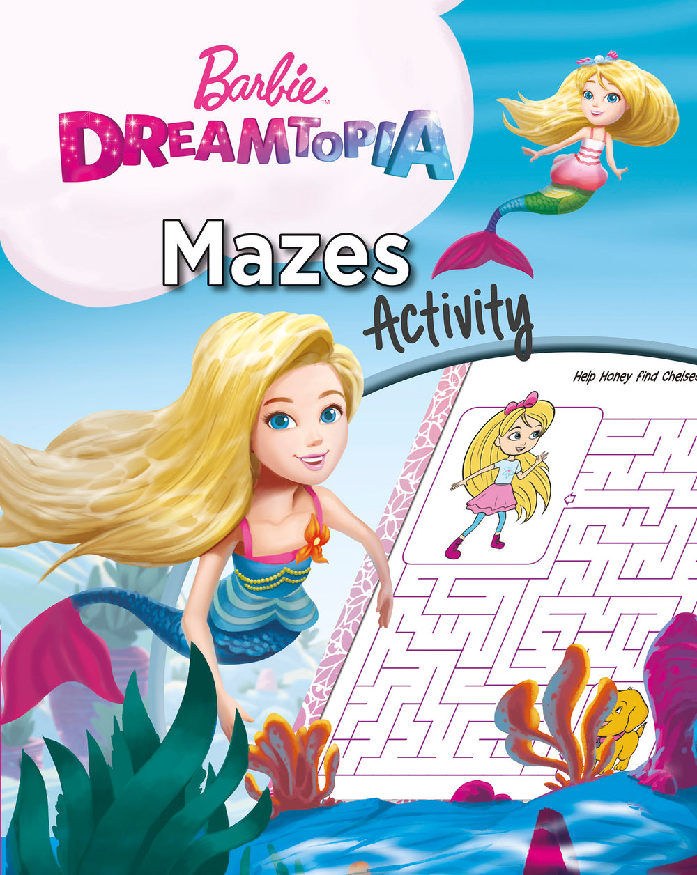 Barbie Dreamtopia Mazes Activity