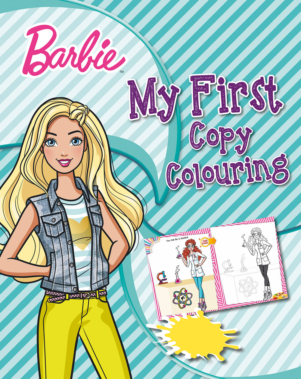 Barbie My First Copy Colouring (Blue)