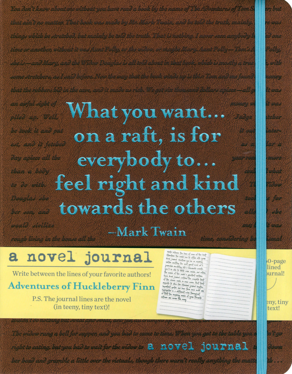 A Novel Journal Adventures of Huckleberry Finn