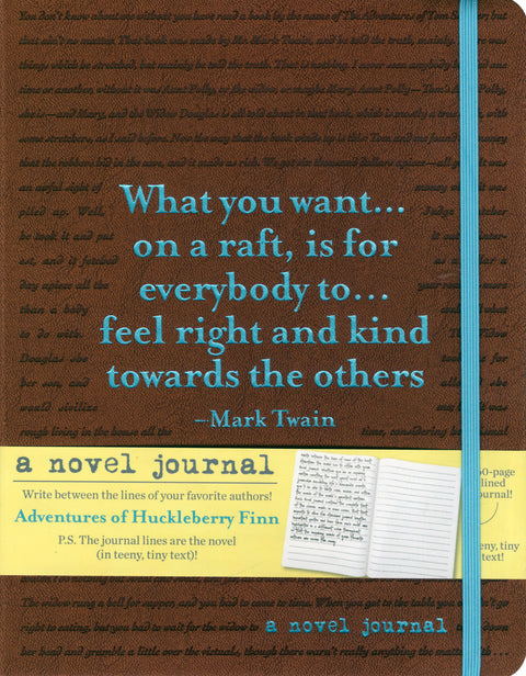 A Novel Journal Adventures of Huckleberry Finn