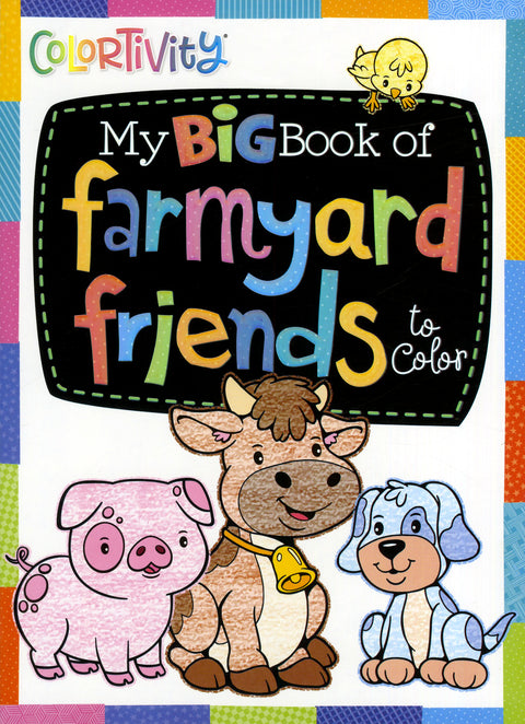 My Big Book of Farmyard Friends to Color