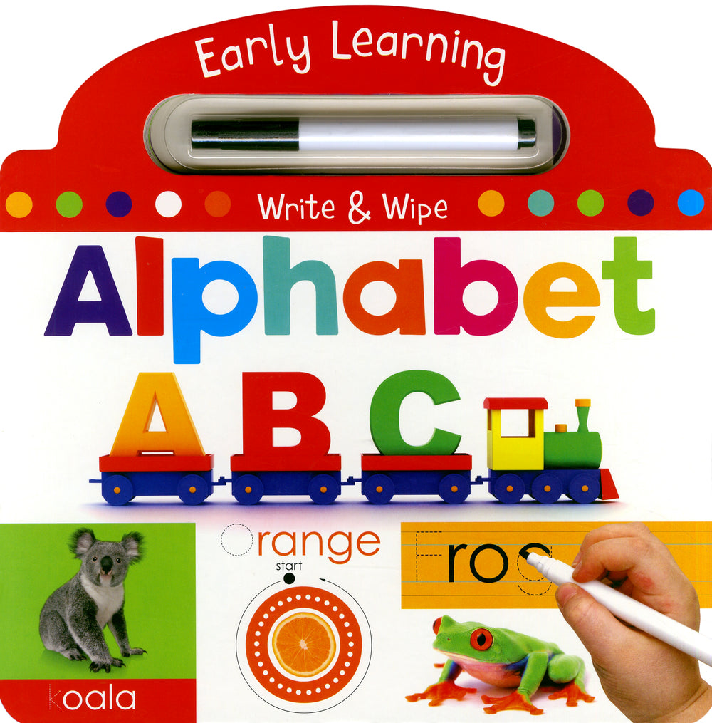 Early Learning Write & Wipe Alphabet A B C