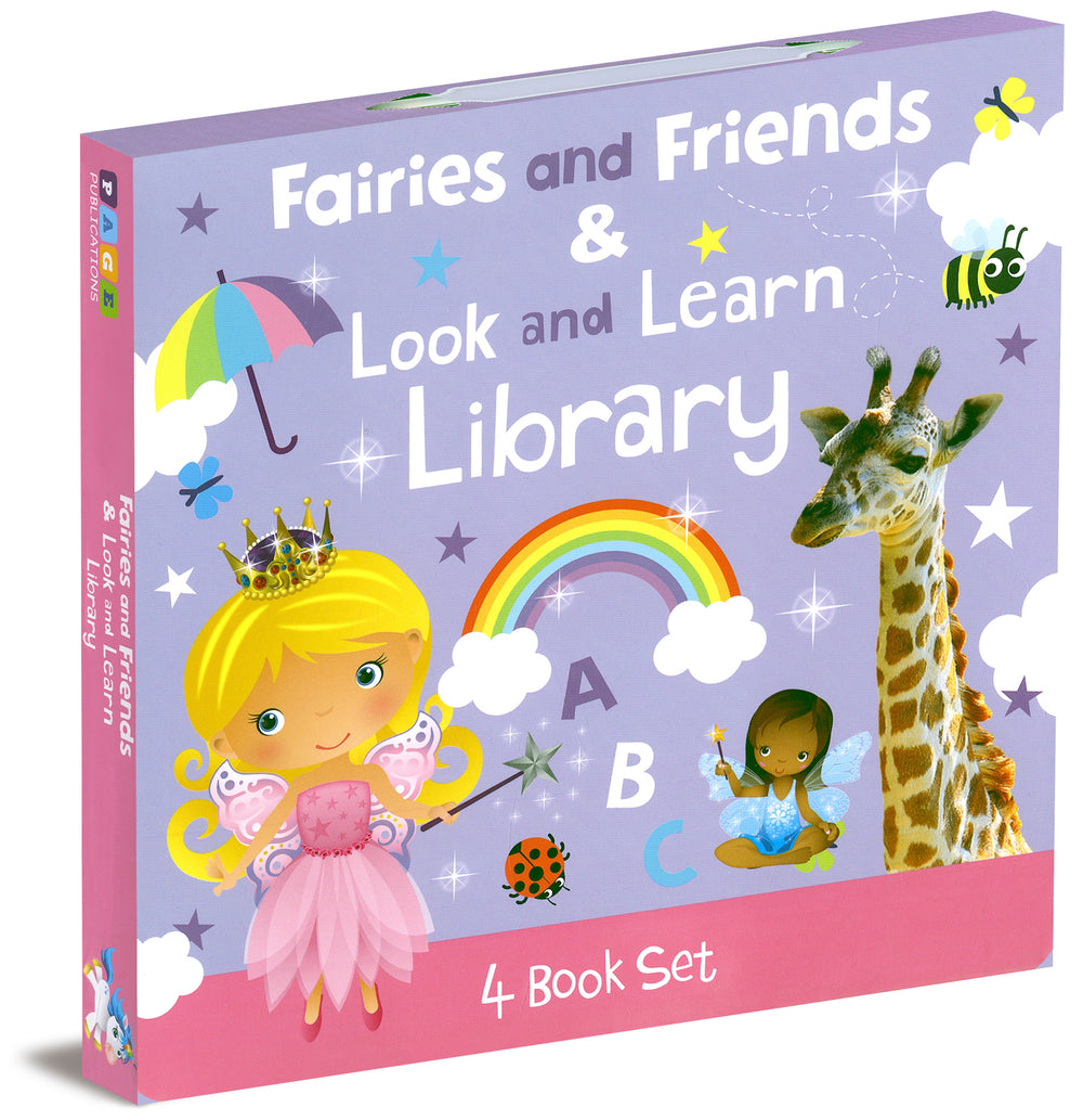 Fairies and Friends & Look and Learn Library 4 Book Set