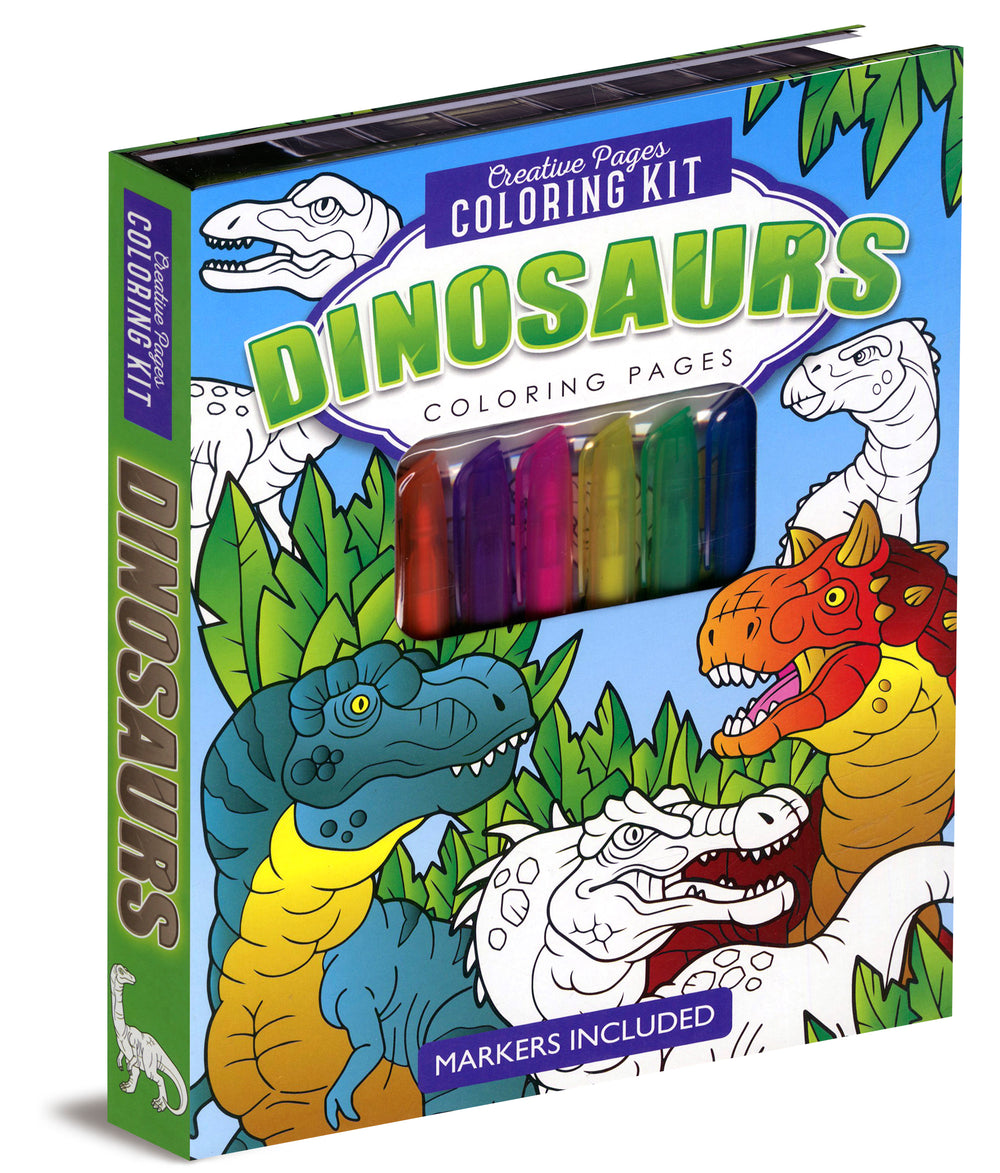 Dinosaurs Creative Pages Coloring Kit