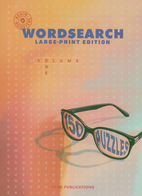 Brain Boosters Wordsearch Large-Print Edition Vol.1