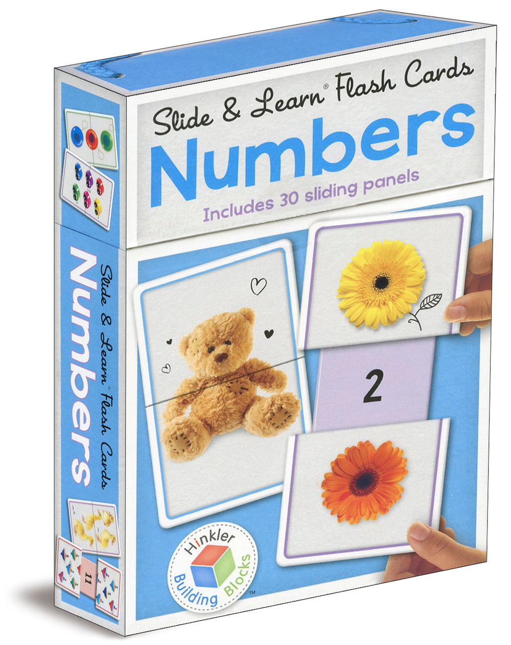 Numbers Building Blocks Slide & Learn Flash Cards