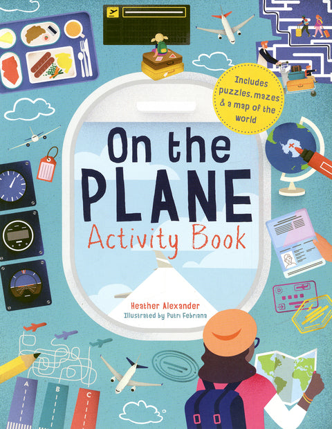 On the Plane Activity Book