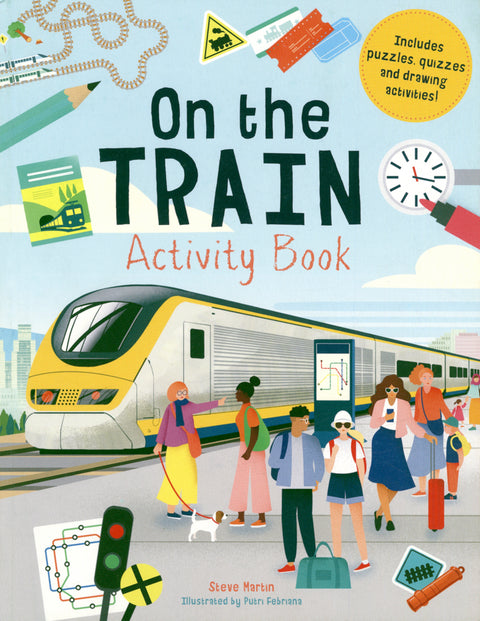 On the Train Activity Book