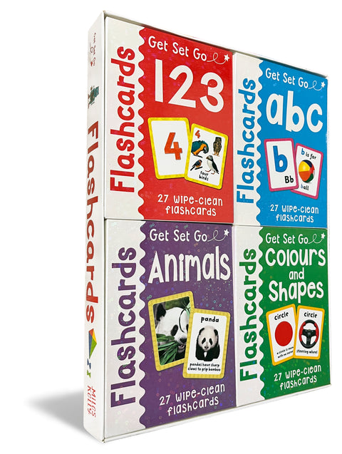 Get Set Go Flashcards (Pack of 27 x 4 flashcards)