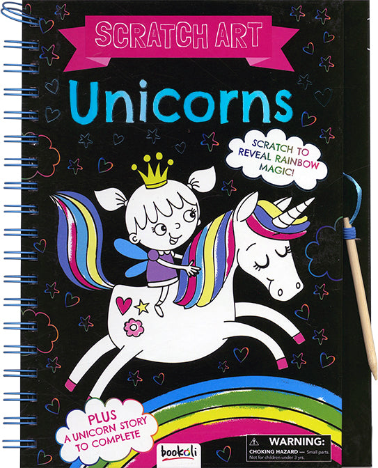 Scratch Art Unicorns