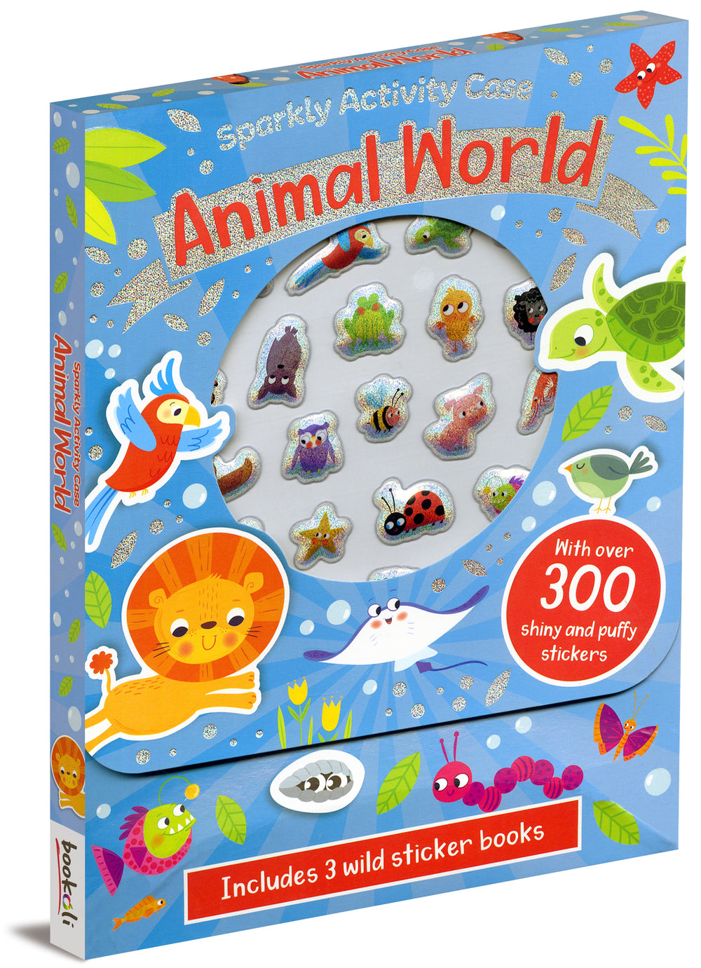 Animal World Sparkly Activity Case