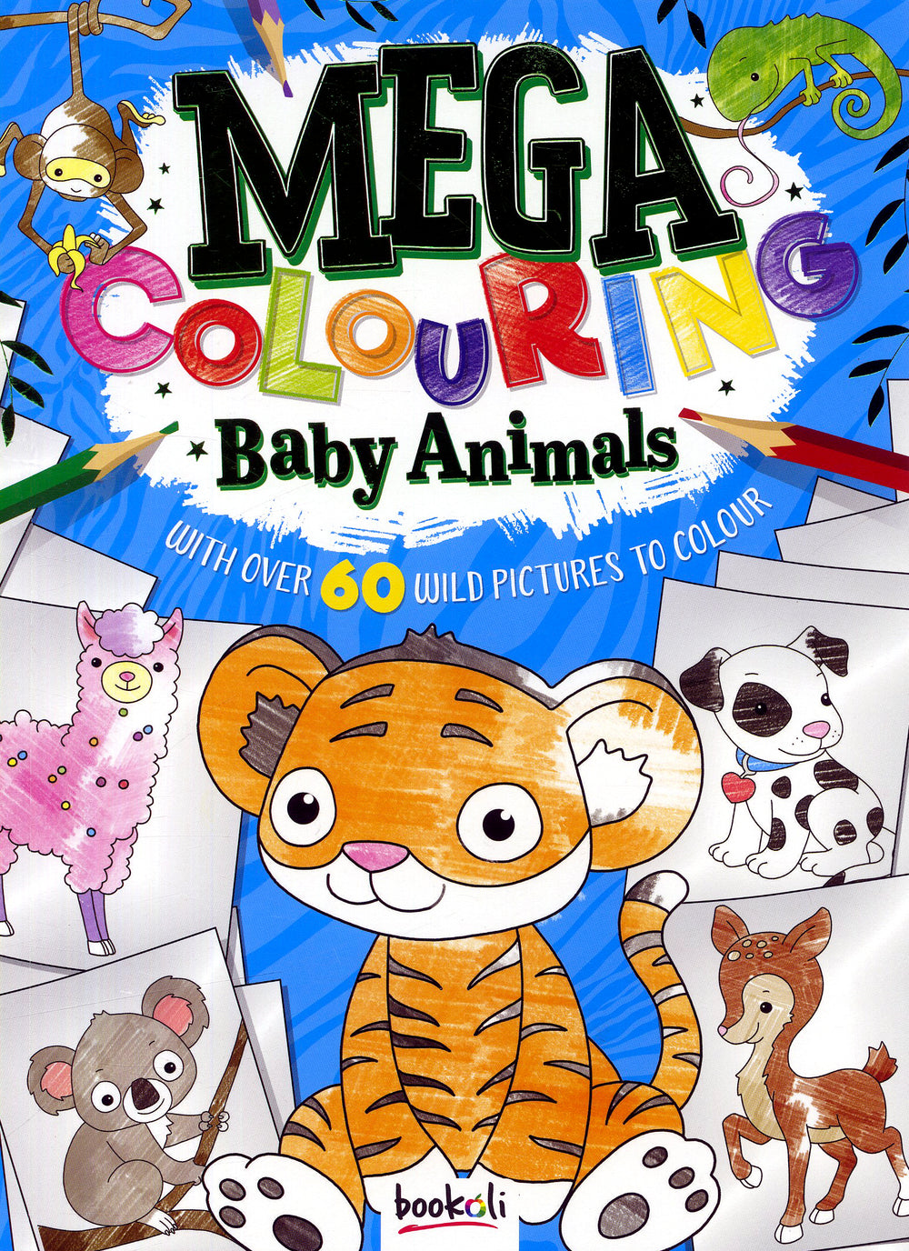 Mega Colouring Baby Animals