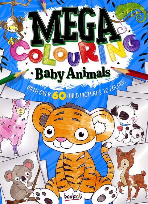 Mega Colouring Baby Animals