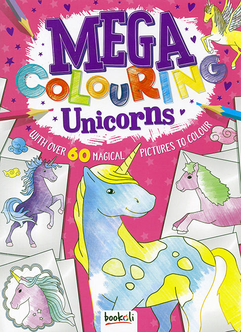 Mega Colouring Unicorns