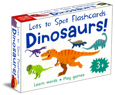 Lots to Spot Flashcards Dinosaurs