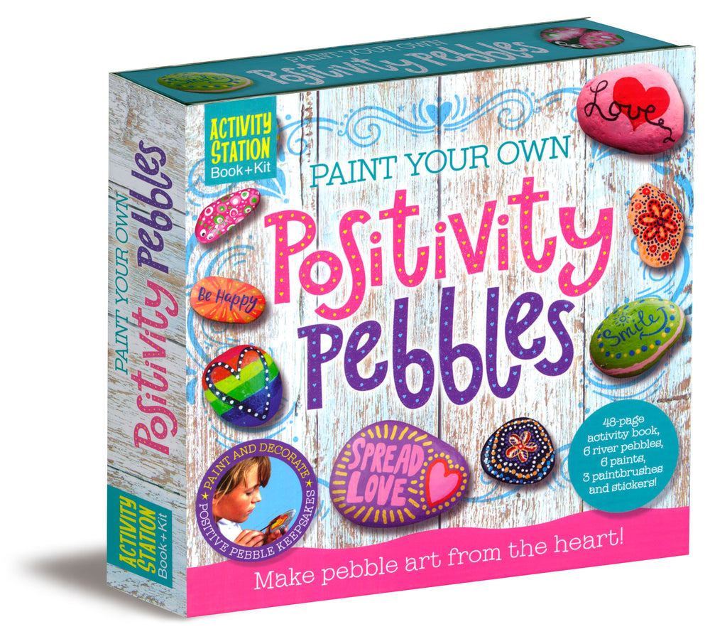 Paint Your Own Positivity Pebbles
