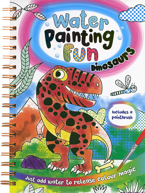 Water Painting Fun Dinosaurs