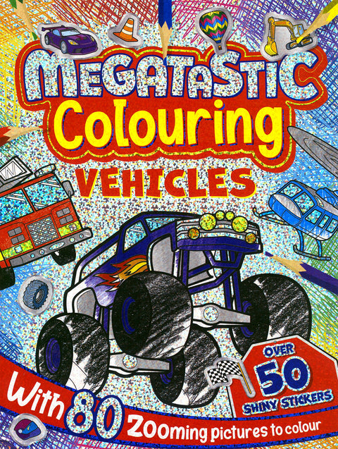 Megatastic Colouring Vehicles