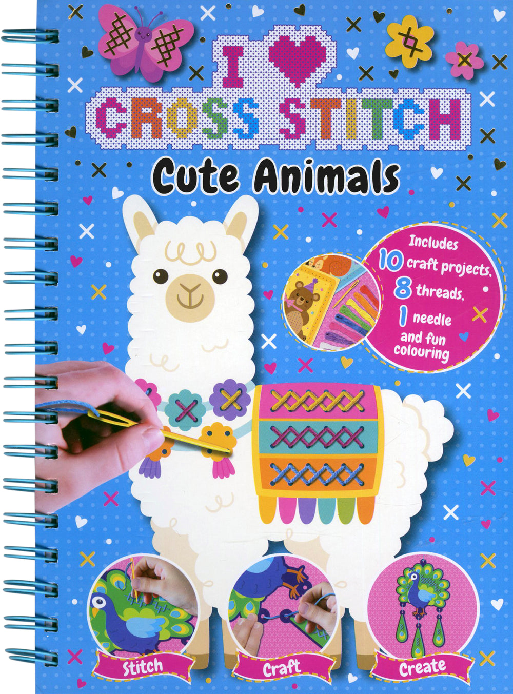 I Love Cross Stitch Cute Animals