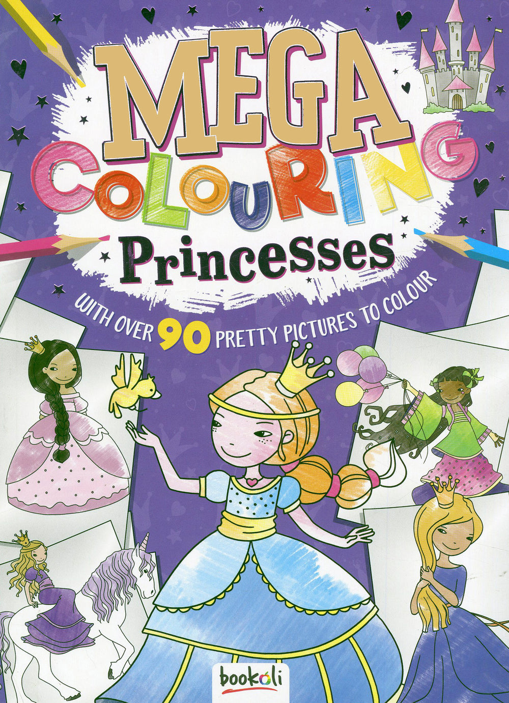 Mega Colouring Princesses