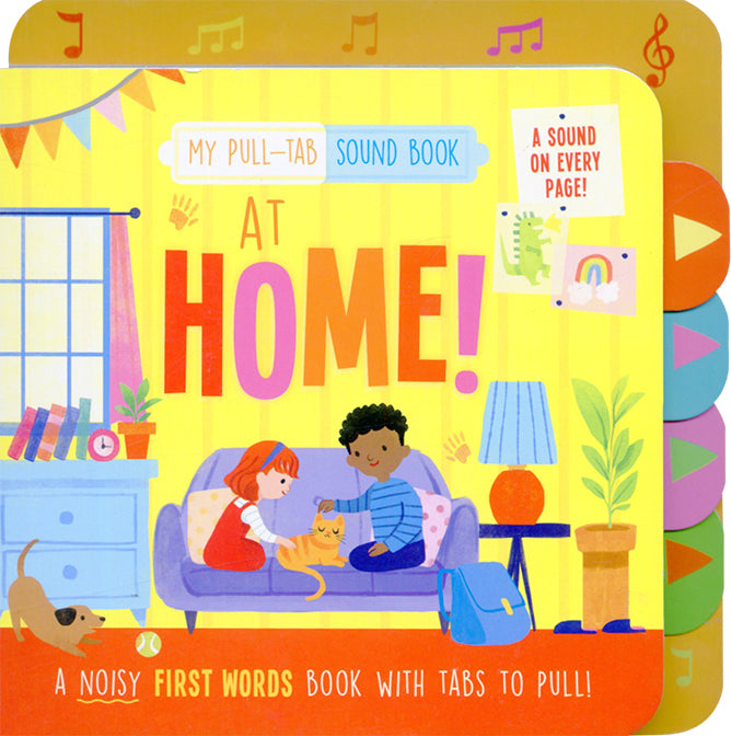 My Pull-Tab Sound Book At Home