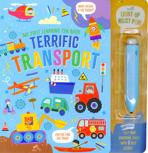 My First Learning Pen Book Terrific Transport