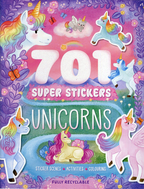 701 Super Stickers Unicorns
