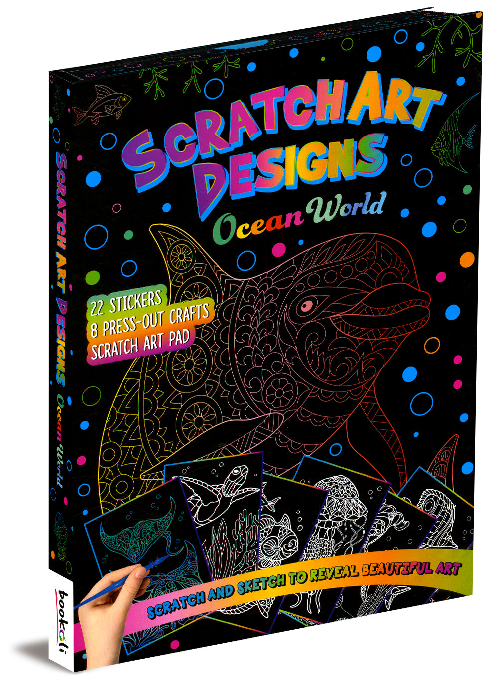 Scratch Art Designs: Ocean World