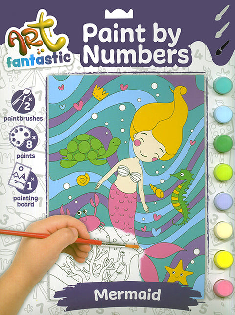 Art Fantastic Paint by Number Mermaids