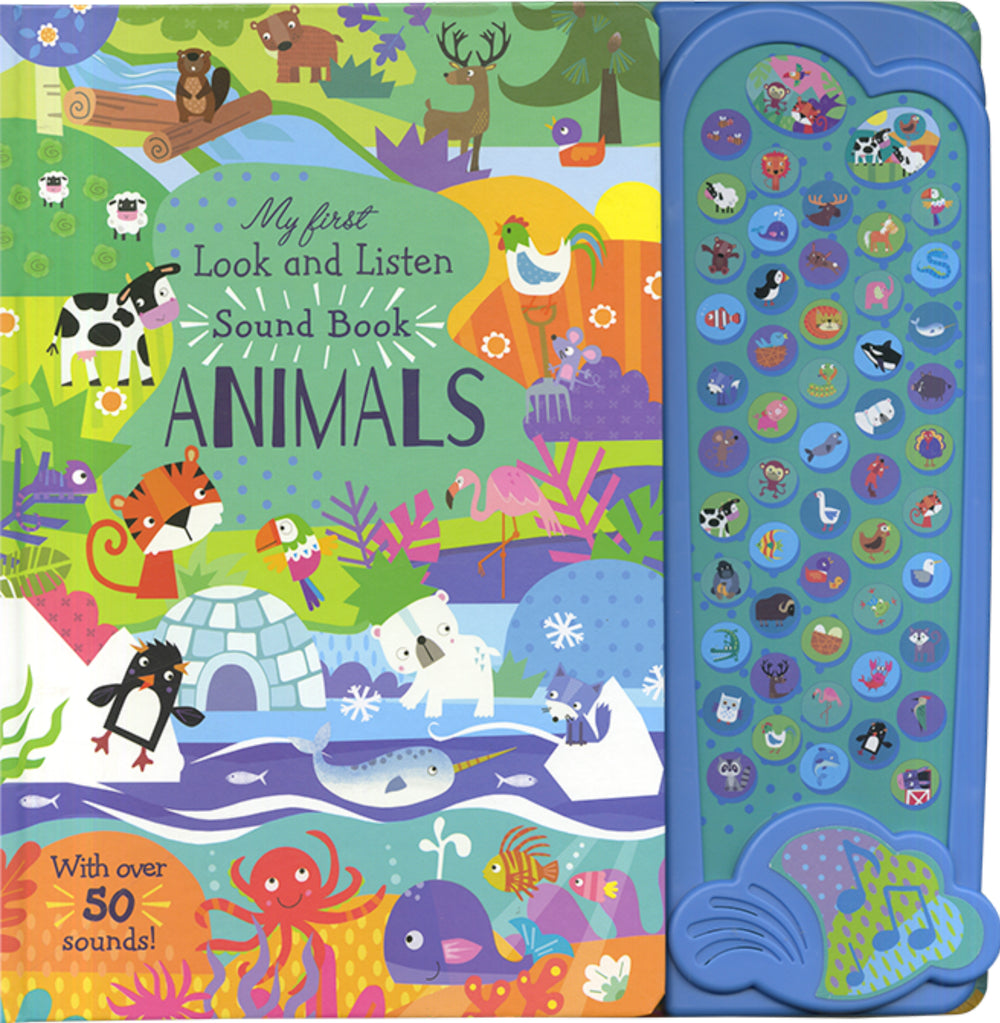 My First Look and Find Sound Book Animals
