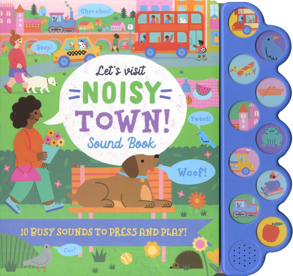 Let’s Visit Noisy Town Sound Book
