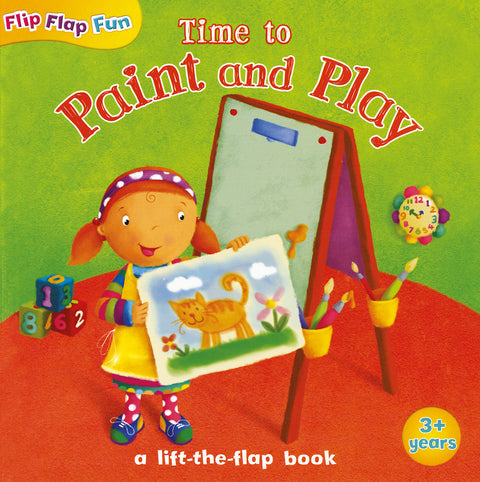 Flip Flap Fun Time to Paint and Play
